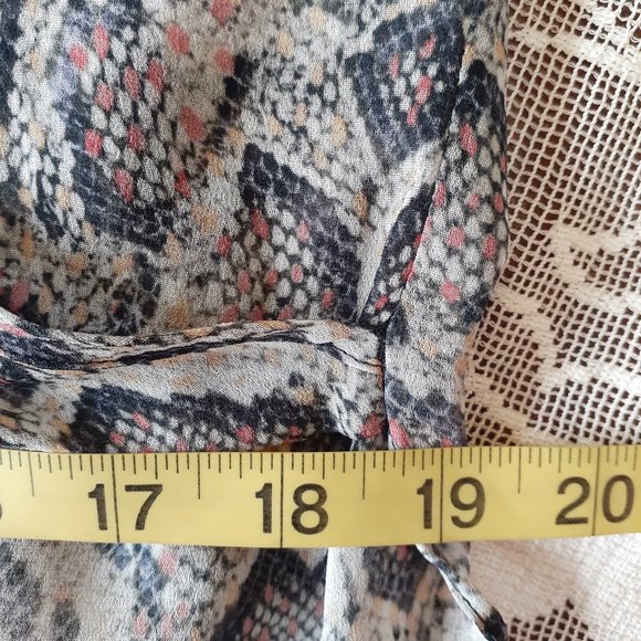 All Saints Faux Wrap Blouse - Picture 12 of 14